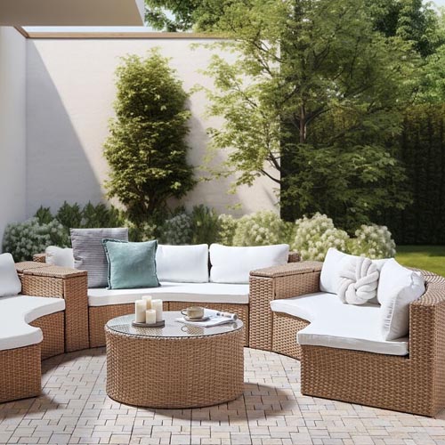 Conjuntos ratán y complementos