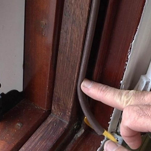 Weather stripping for windows and doors