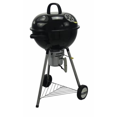 BARBACOA CARBON LEÑA 96X41X93CM 2 PARRILLAS C/RDA ACERO COLO