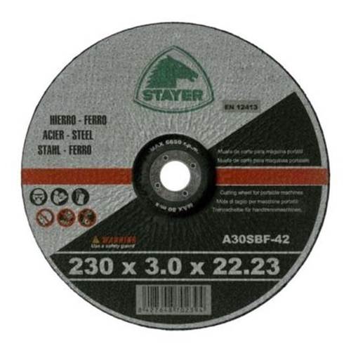 Stayer Disco Corte Hierro 125X2.5X22.2