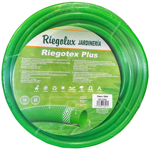 Manguera Riegotex Plus 15x25 Mts - RIEGOLUX